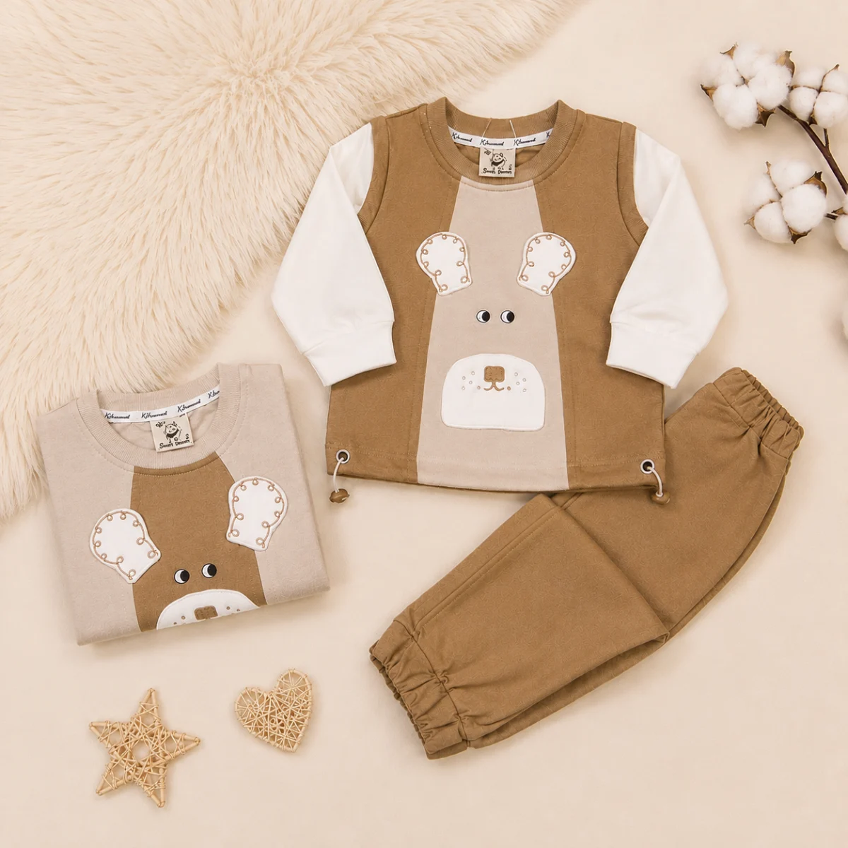 Little Bear Winter Tracksuit Set For Baby Boys — photo 2