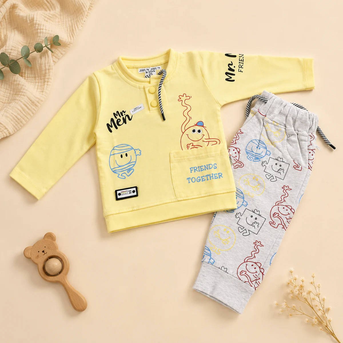 Baby Friends Together Two-Piece Set