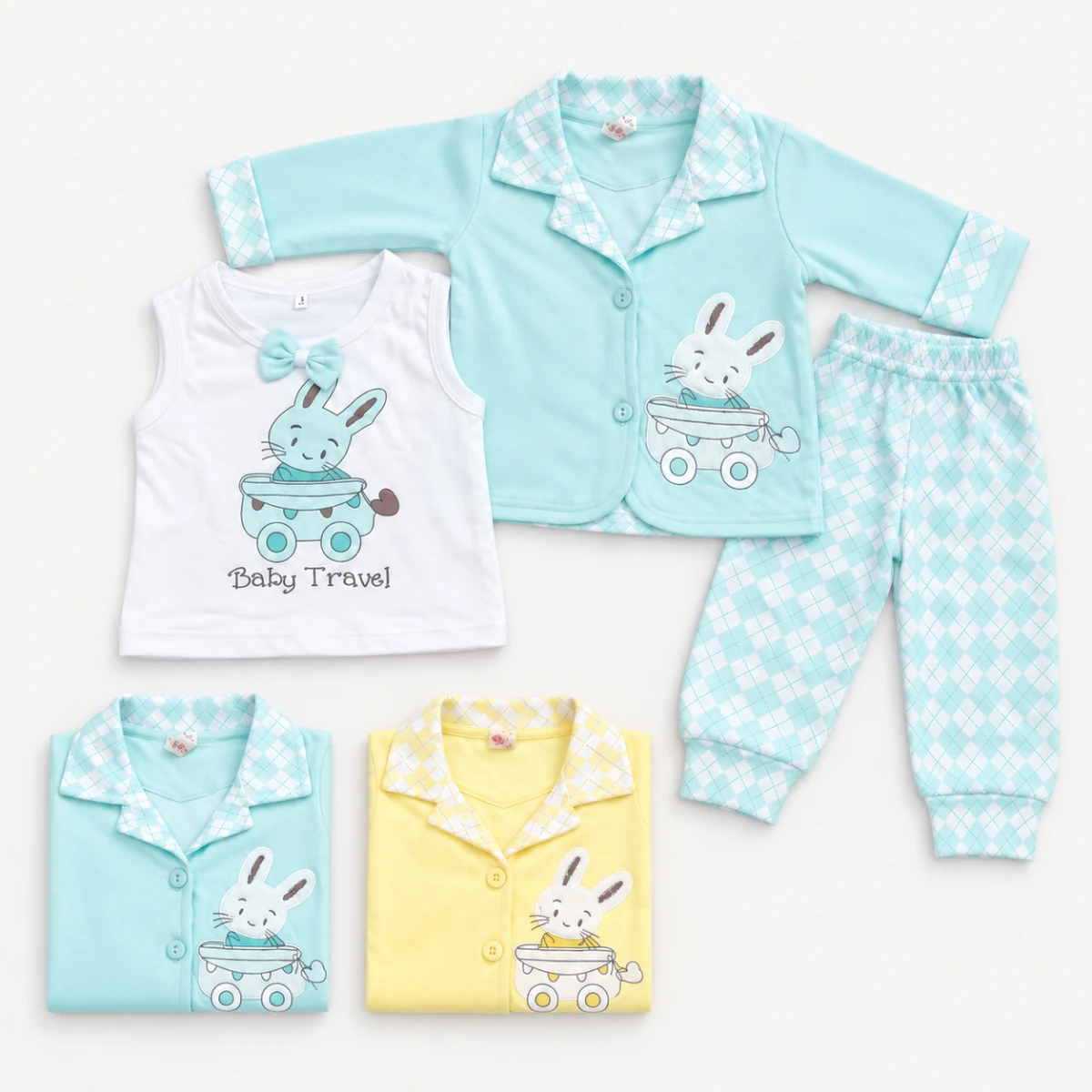 Baby Bunny Travel Winter 3-Piece Outfit Set โ photo 3