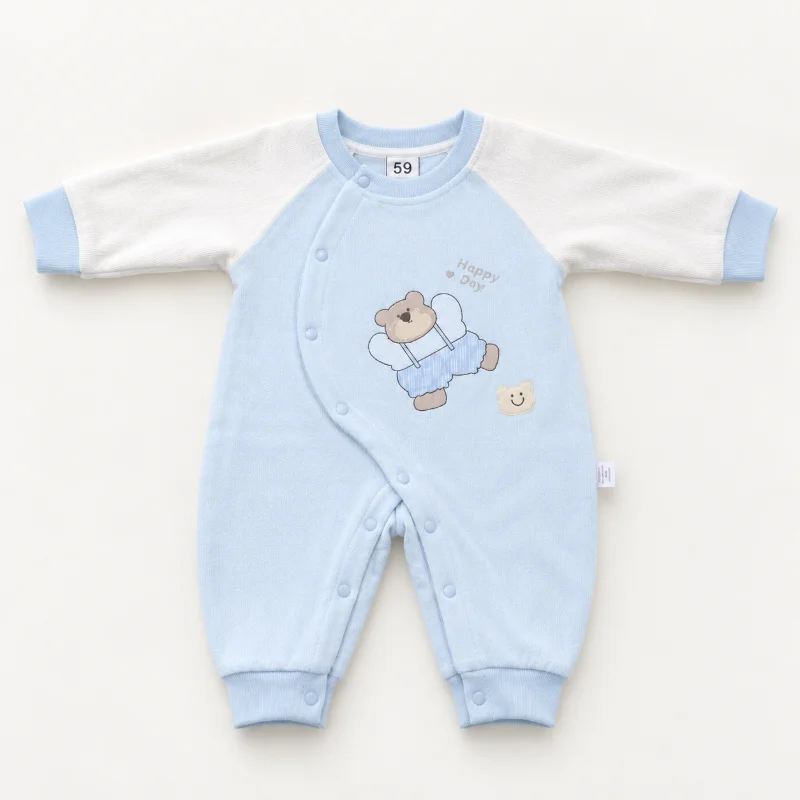 Baby Teddy Cloud Winter Romper