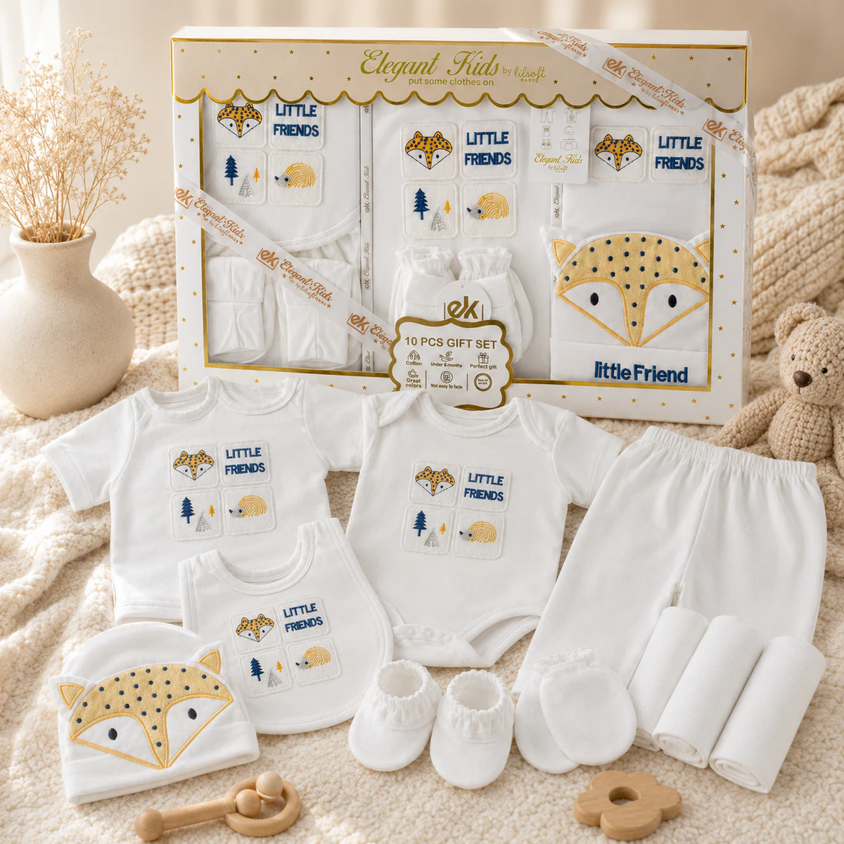 Elegant Kids Little Friends 10-Piece Gift Set