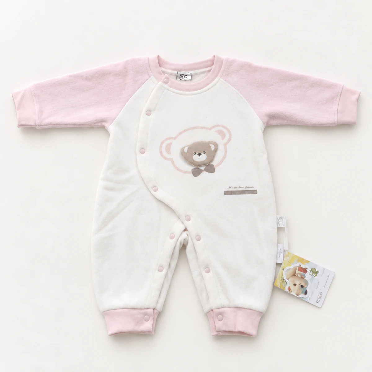 Baby Teddy Bear Cozy Winter Romper — photo 2